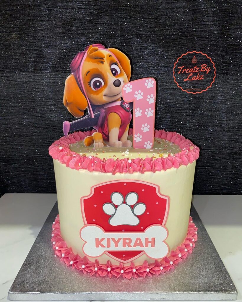 paw patrol birthday cake