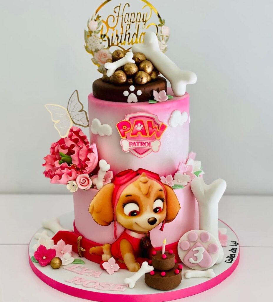 paw patrol birthday cake