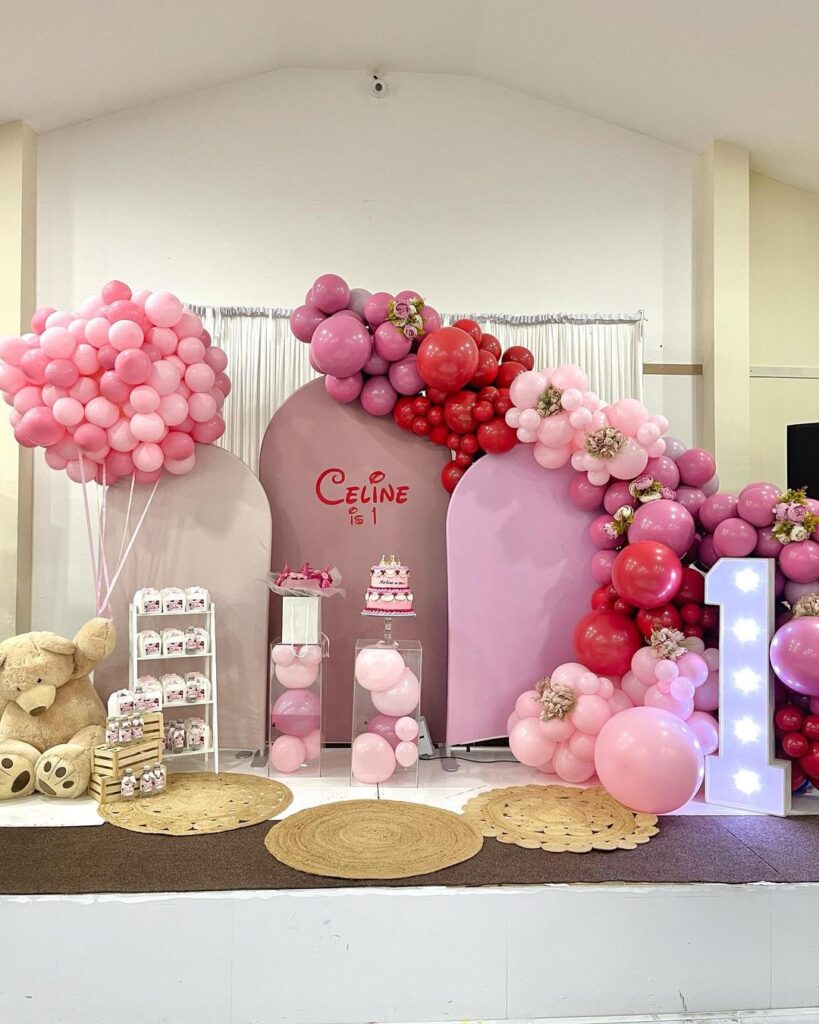 pink birthday party ideas