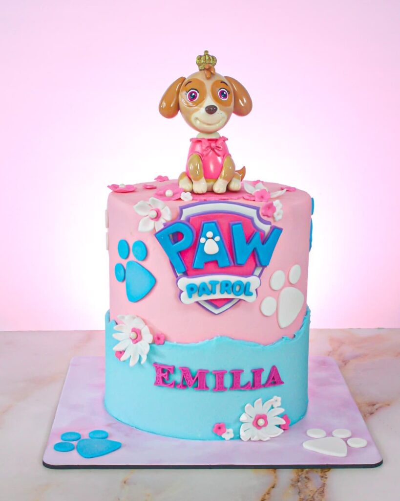 paw patrol birthday cake