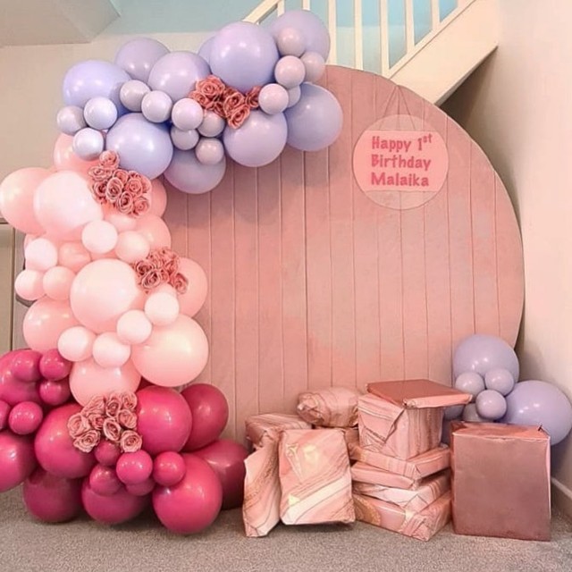 pink birthday party ideas