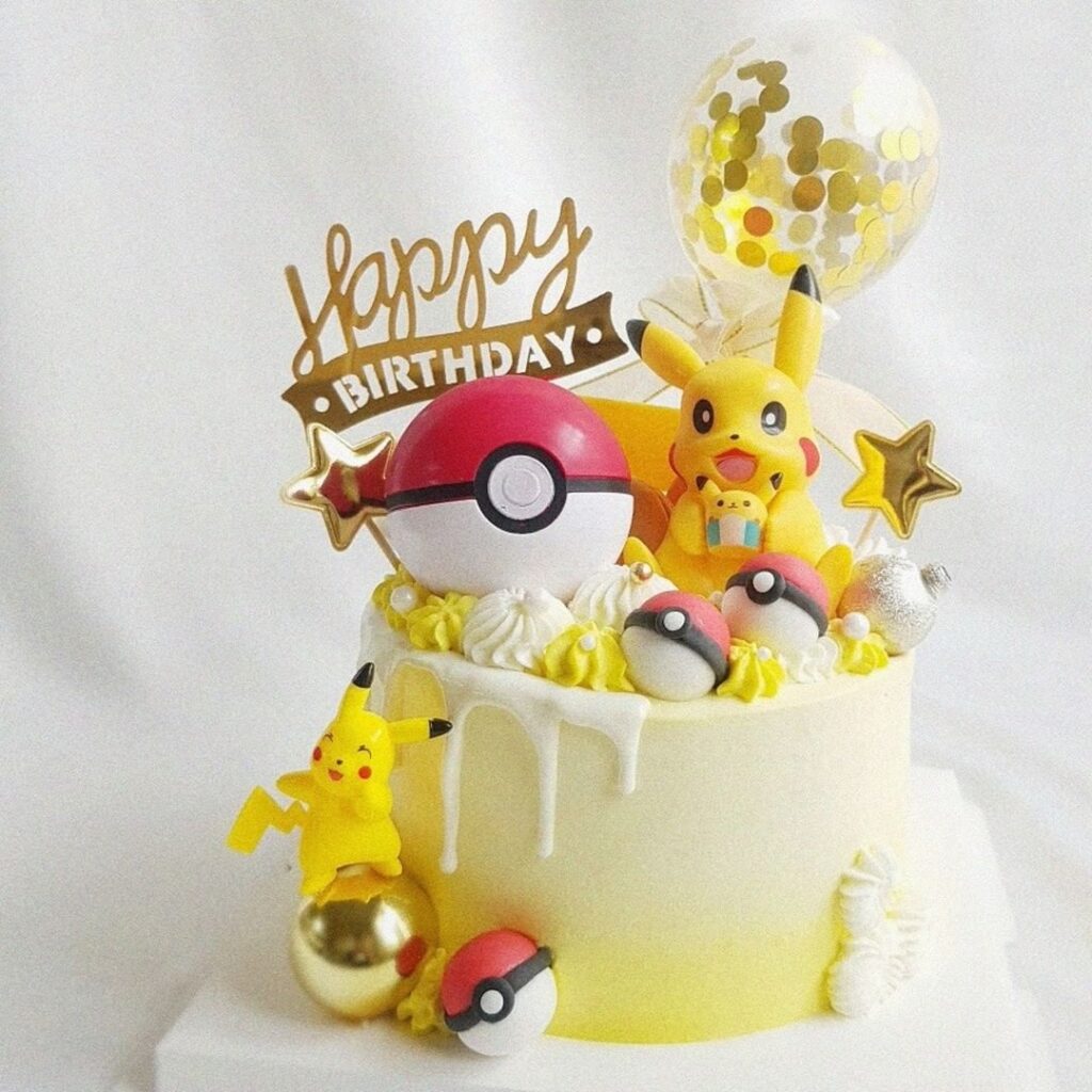 pokemon birthday cake