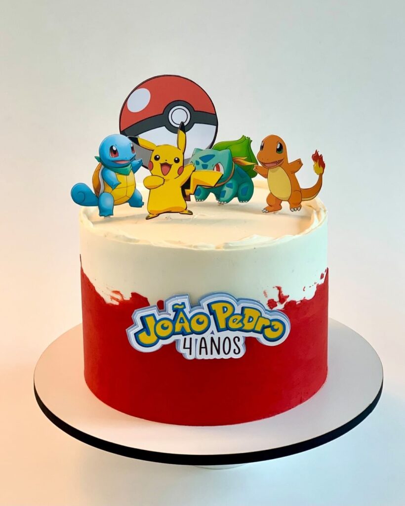 pokemon birthday cake