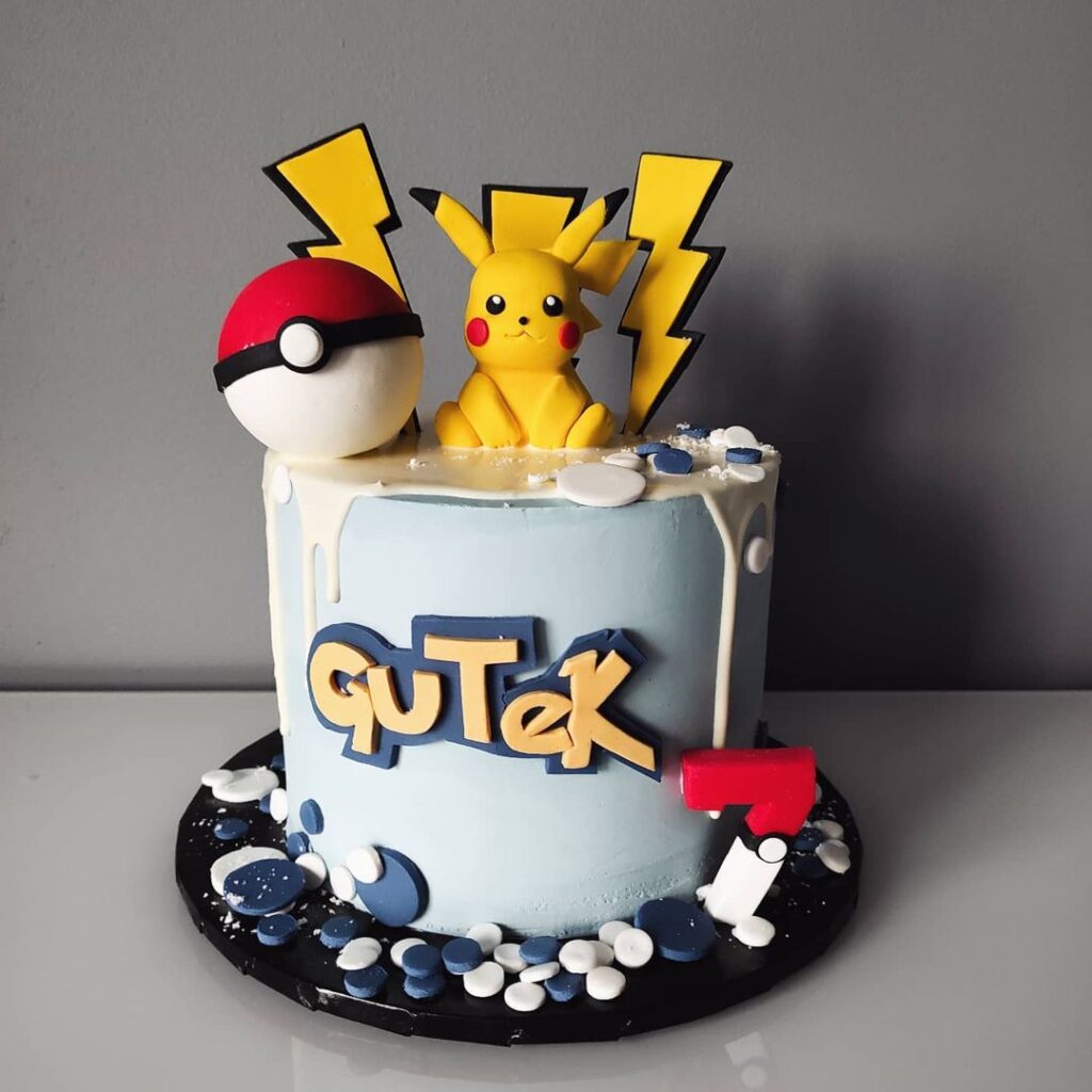 pokemon birthday cake