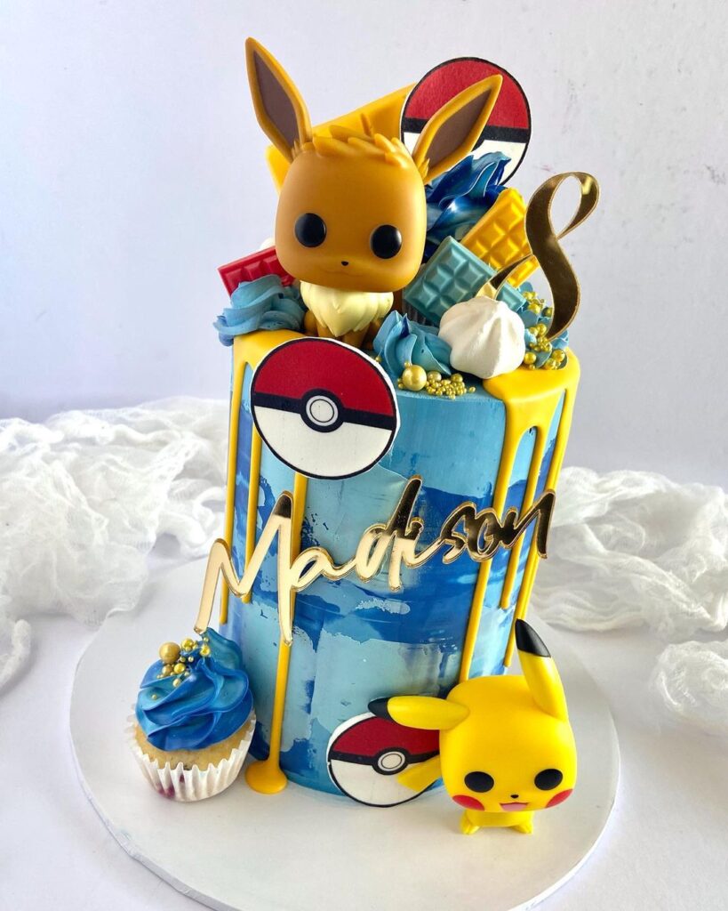 pokemon birthday cake