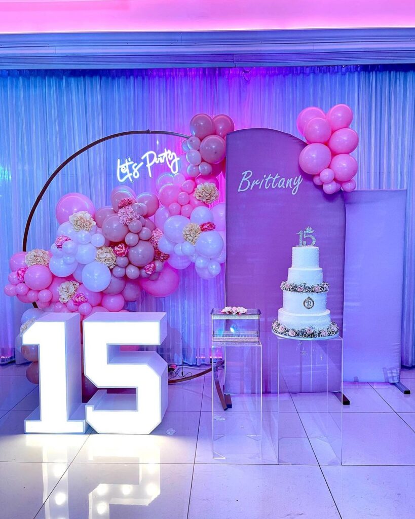 quinceanera birthday party ideas