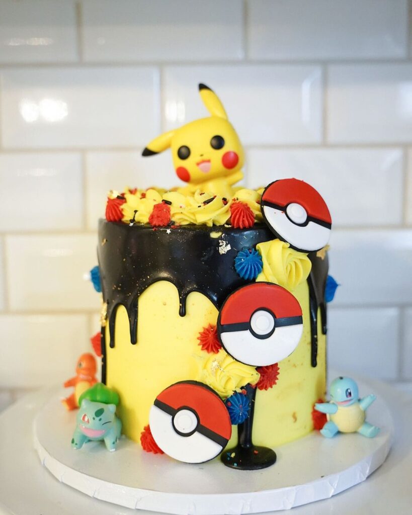 pokemon birthday cake