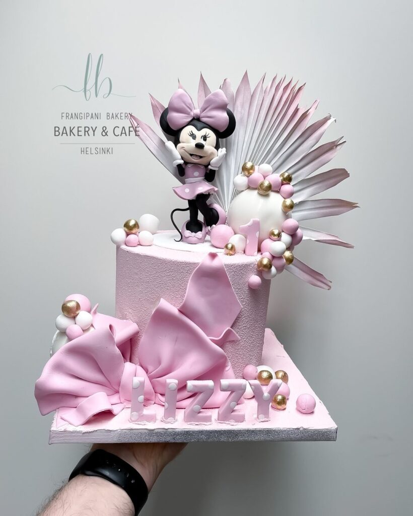 minnie mouse birthday cake