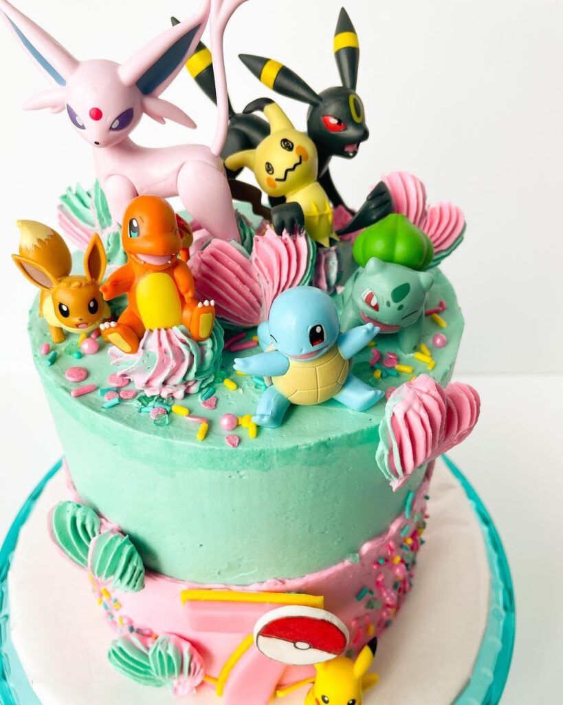 pokemon birthday cake