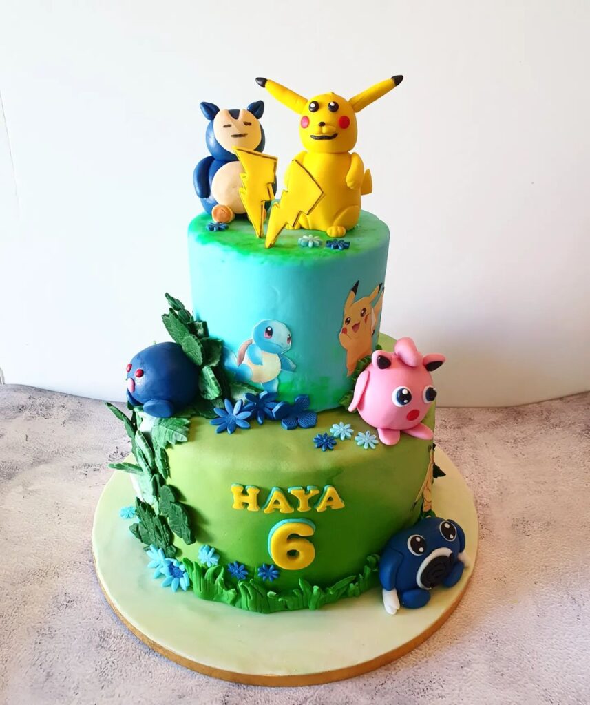 pokemon birthday cake