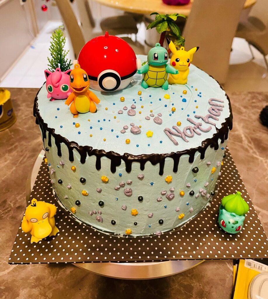 pokemon birthday cake