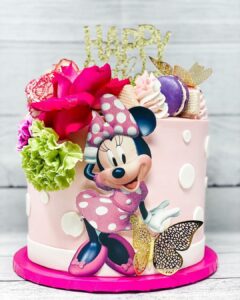 minnie mouse birthday cake