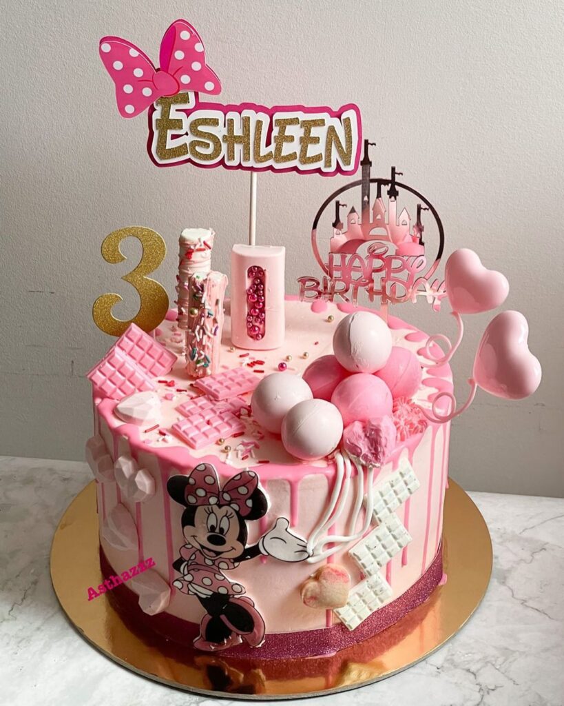 minnie mouse birthday cake