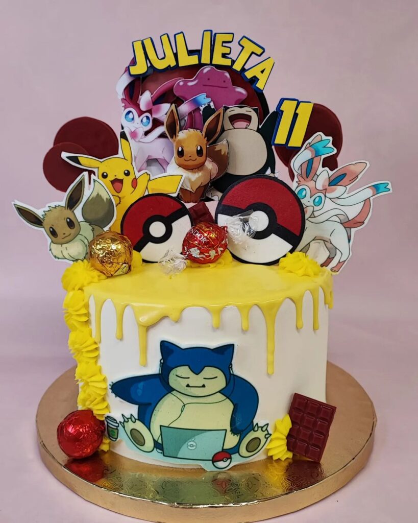 pokemon birthday cake