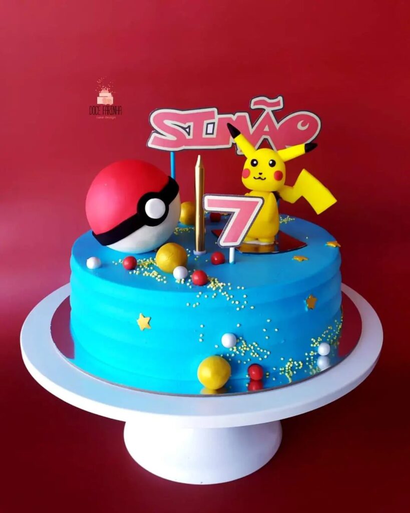 pokemon birthday cake