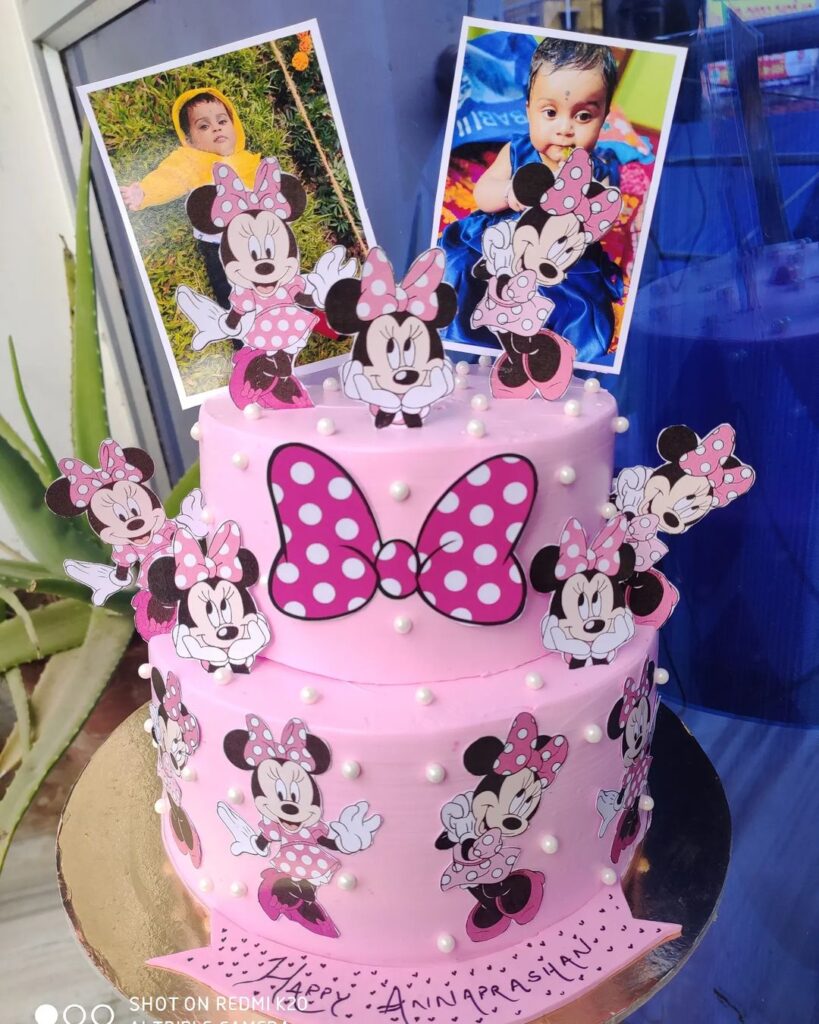 minnie mouse birthday cake