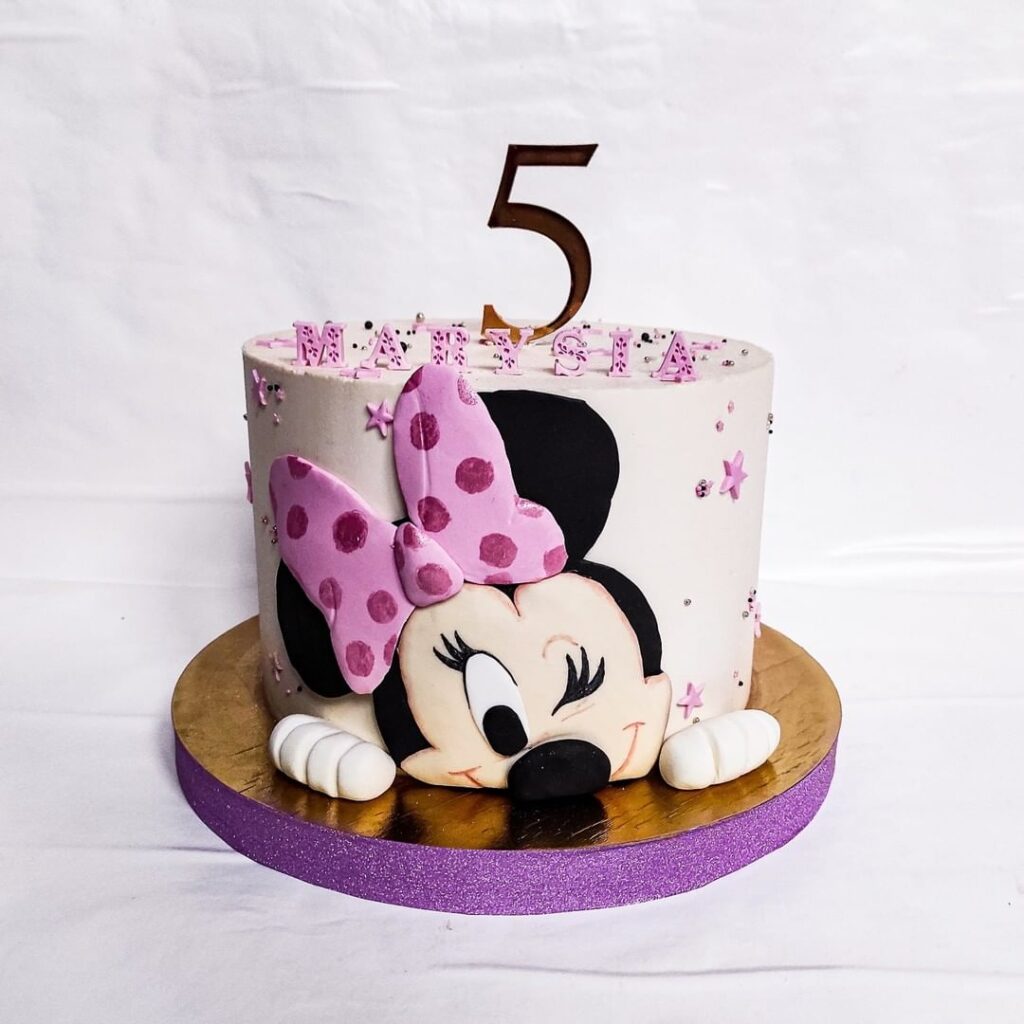 minnie mouse birthday cake