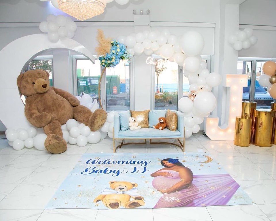 baby shower teddy bear