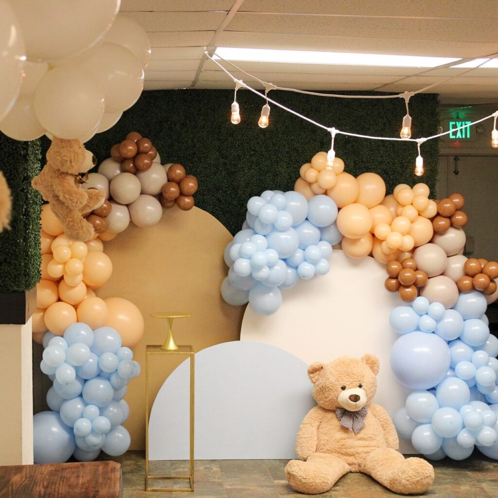 baby shower teddy bear