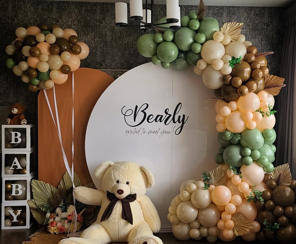 baby shower teddy bear