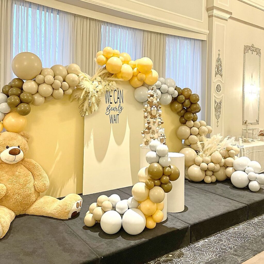 baby shower teddy bear