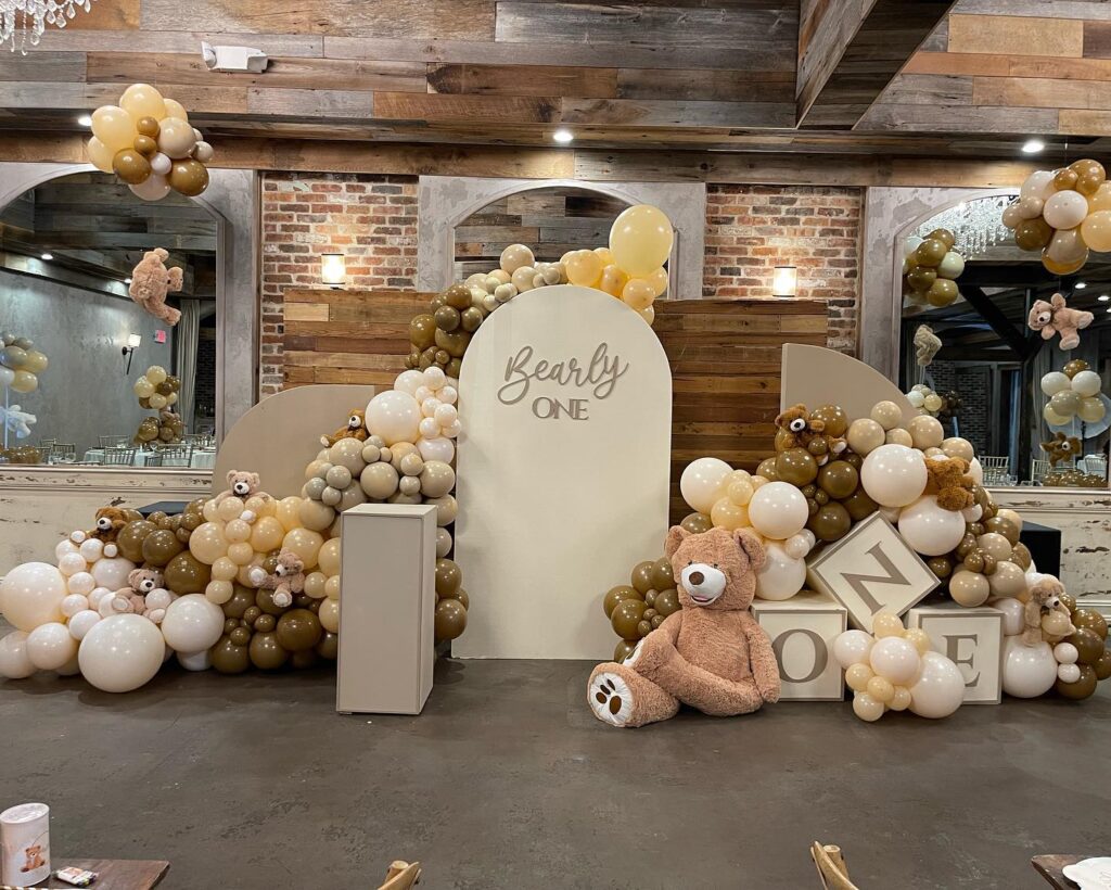 baby shower teddy bear