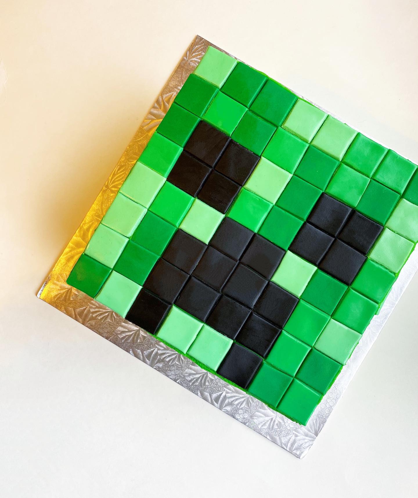 Minecraft Birthday Cake