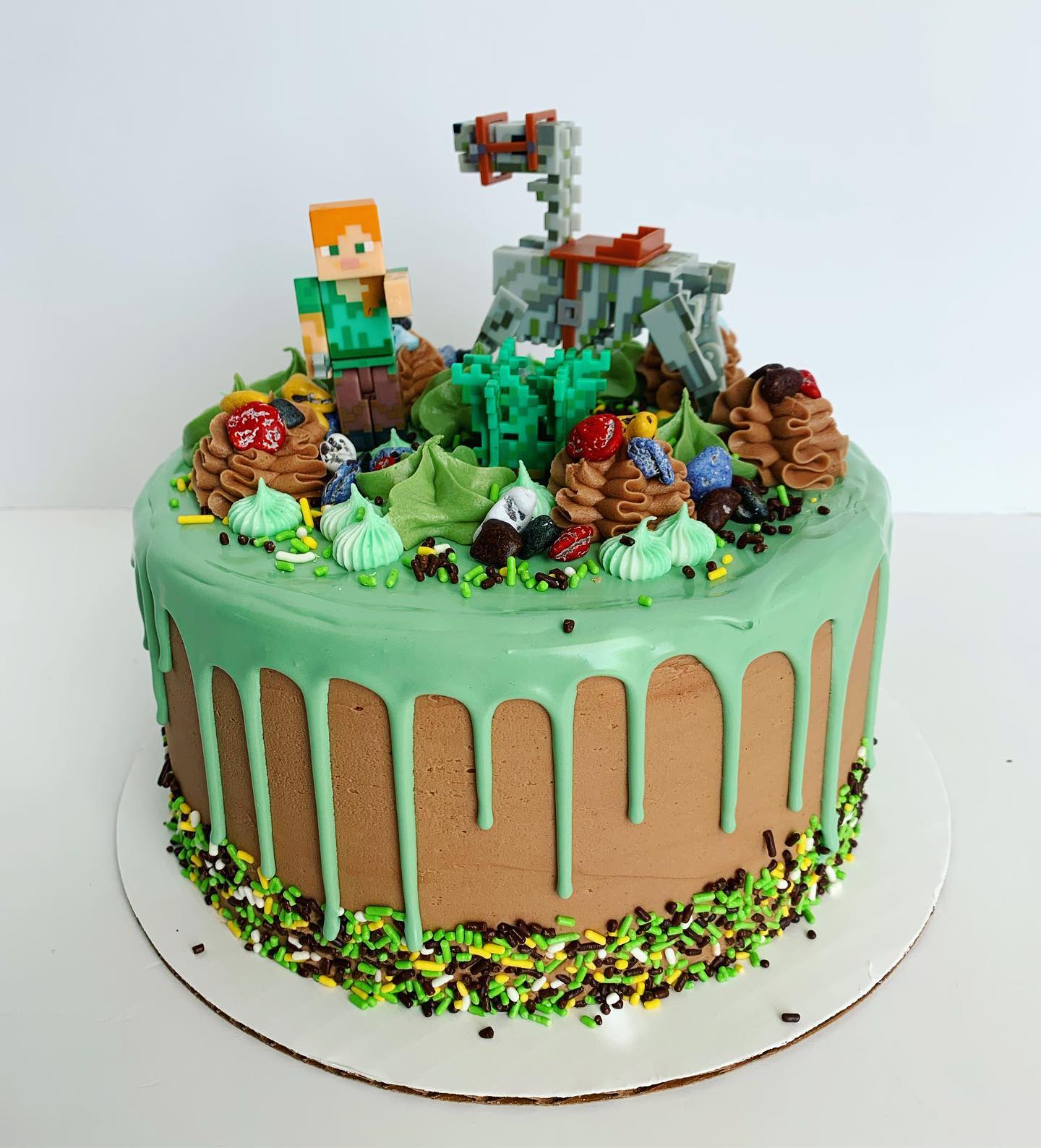 Minecraft Birthday Cake